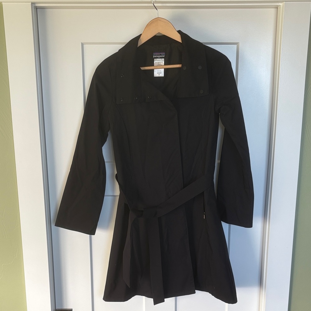 Patagonia Women's Black Trench Coat